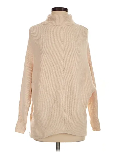 Pre-owned Unbranded Turtleneck Sweater In Ivory