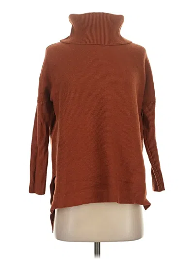 Pre-owned Unbranded Turtleneck Sweater In Orange