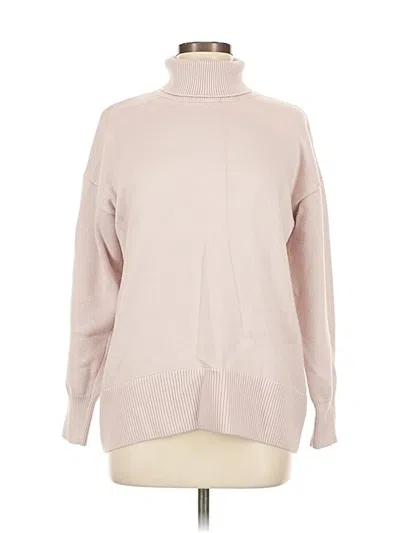 Pre-owned Unbranded Turtleneck Sweater In Pink