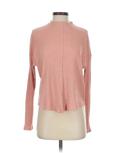 Pre-owned Unbranded Turtleneck Sweater In Pink