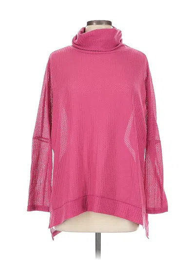 Pre-owned Unbranded Turtleneck Sweater In Pink