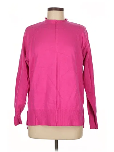 Pre-owned Unbranded Turtleneck Sweater In Pink