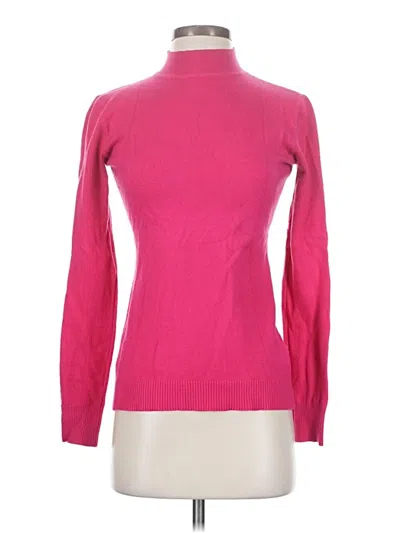 Pre-owned Unbranded Turtleneck Sweater In Pink