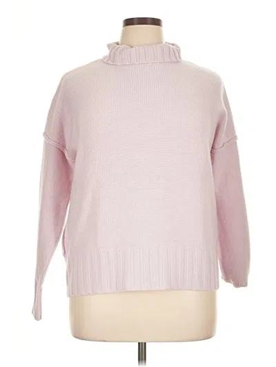 Pre-owned Unbranded Turtleneck Sweater In Pink