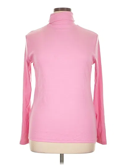 Pre-owned Unbranded Turtleneck Sweater In Pink
