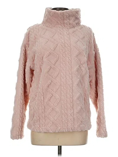 Pre-owned Unbranded Turtleneck Sweater In Pink