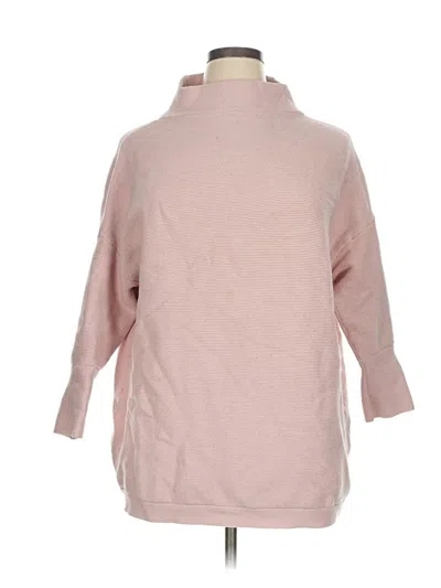 Pre-owned Unbranded Turtleneck Sweater In Pink