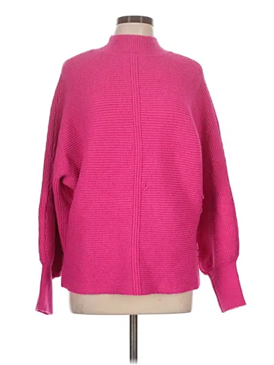 Pre-owned Unbranded Turtleneck Sweater In Pink