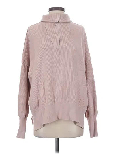 Pre-owned Unbranded Turtleneck Sweater In Pink