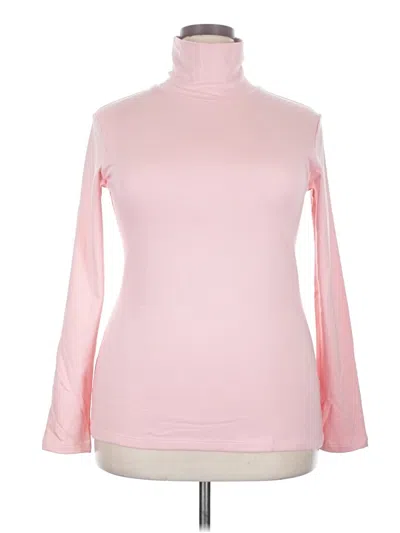 Pre-owned Unbranded Turtleneck Sweater In Pink