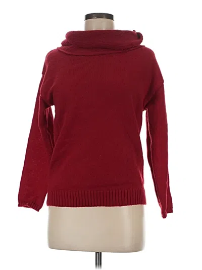 Pre-owned Unbranded Turtleneck Sweater In Red