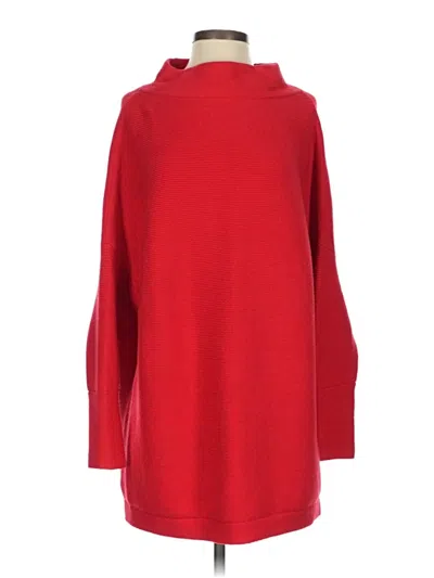 Pre-owned Unbranded Turtleneck Sweater In Red