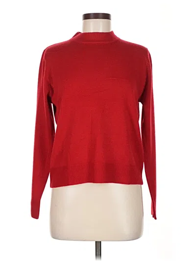 Pre-owned Unbranded Turtleneck Sweater In Red