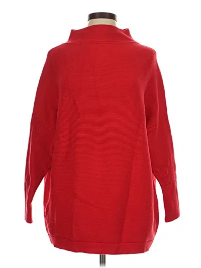 Pre-owned Unbranded Turtleneck Sweater In Red