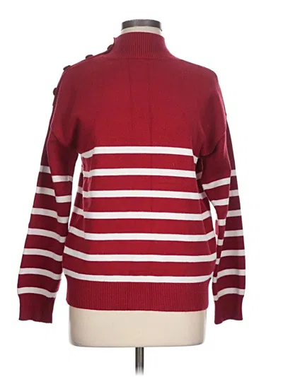 Pre-owned Unbranded Turtleneck Sweater In Red