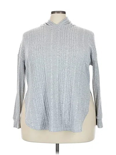 Pre-owned Unbranded Turtleneck Sweater In Silver