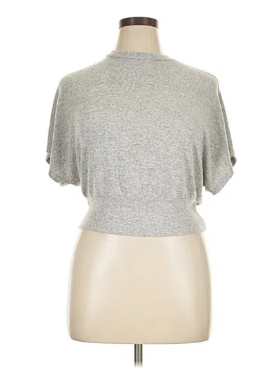 Pre-owned Unbranded Turtleneck Sweater In Silver
