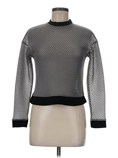 Pre-owned Unbranded Turtleneck Sweater In Silver