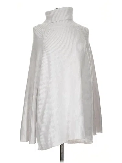 Pre-owned Unbranded Turtleneck Sweater In Silver