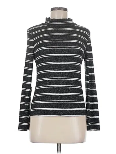 Pre-owned Unbranded Turtleneck Sweater In Silver