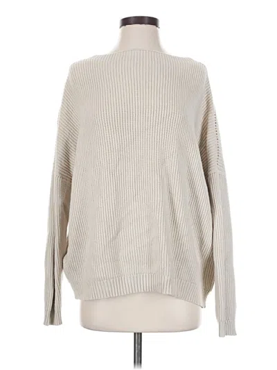 Pre-owned Unbranded Turtleneck Sweater In Tan
