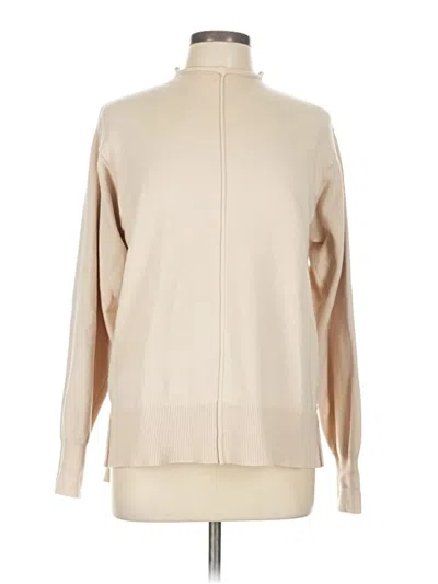 Pre-owned Unbranded Turtleneck Sweater In Tan