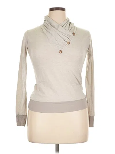 Pre-owned Unbranded Turtleneck Sweater In Tan