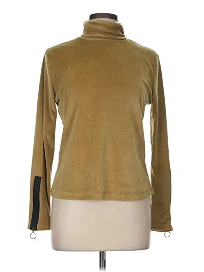 Pre-owned Unbranded Turtleneck Sweater In Tan
