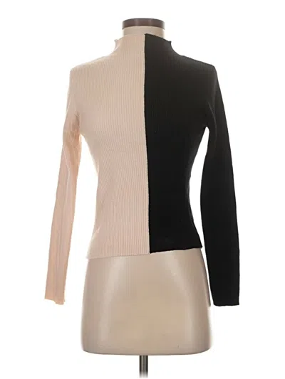 Pre-owned Unbranded Turtleneck Sweater In Tan