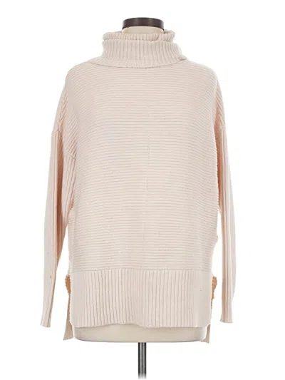 Pre-owned Unbranded Turtleneck Sweater In Tan