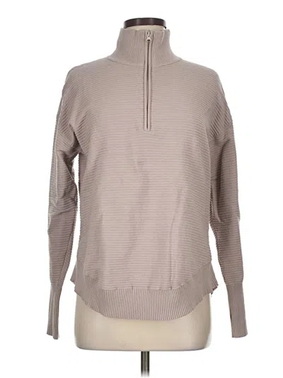 Pre-owned Unbranded Turtleneck Sweater In Tan