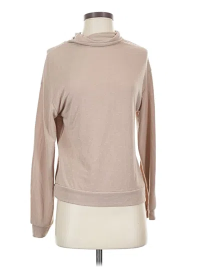 Pre-owned Unbranded Turtleneck Sweater In Tan