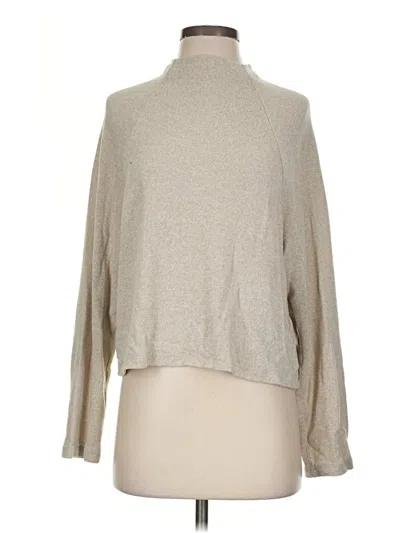 Pre-owned Unbranded Turtleneck Sweater In Tan