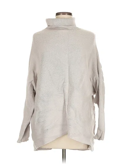 Pre-owned Unbranded Turtleneck Sweater In White