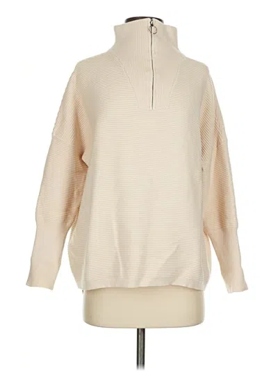 Pre-owned Unbranded Turtleneck Sweater In White