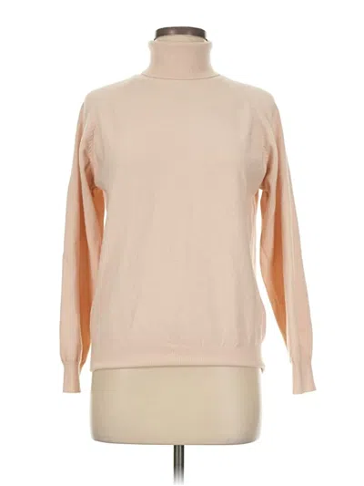 Pre-owned Unbranded Turtleneck Sweater In White