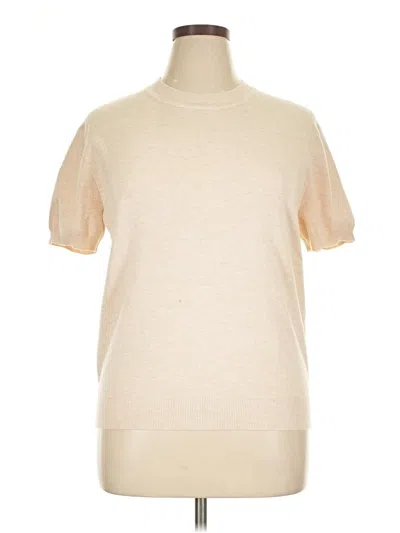 Pre-owned Unbranded Turtleneck Sweater In White