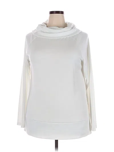 Pre-owned Unbranded Turtleneck Sweater In White