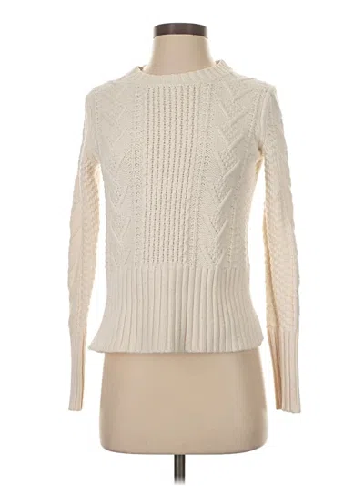 Pre-owned Unbranded Turtleneck Sweater In White