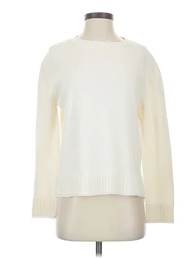Pre-owned Unbranded Turtleneck Sweater In White