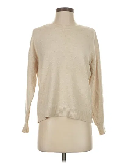 Pre-owned Unbranded Turtleneck Sweater In White