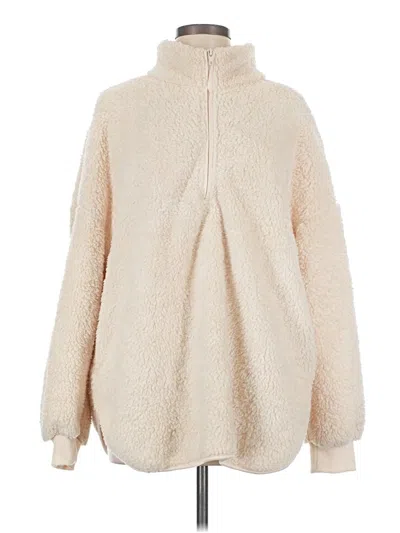 Pre-owned Unbranded Turtleneck Sweater In White