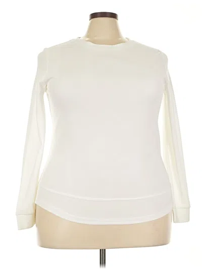 Pre-owned Unbranded Turtleneck Sweater In White