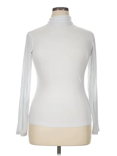 Pre-owned Unbranded Turtleneck Sweater In White