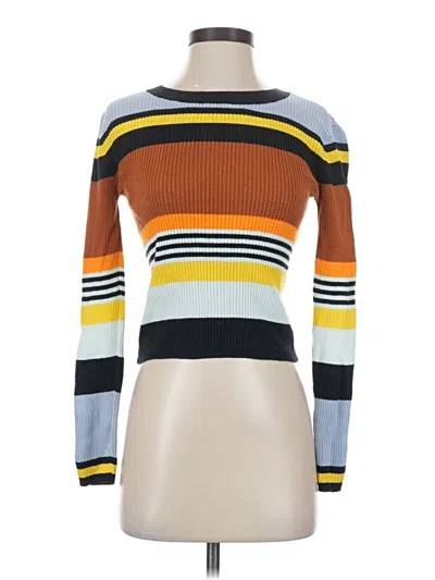 Pre-owned Unbranded Turtleneck Sweater In Yellow