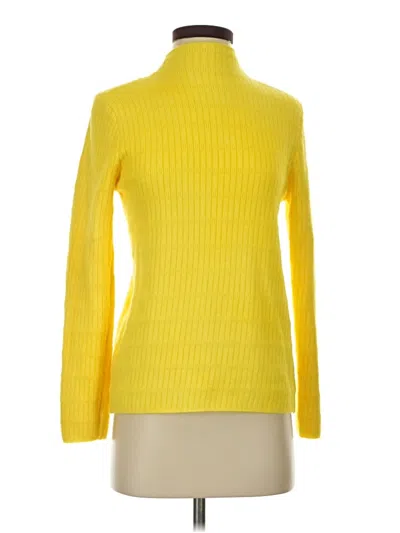 Pre-owned Unbranded Turtleneck Sweater In Yellow