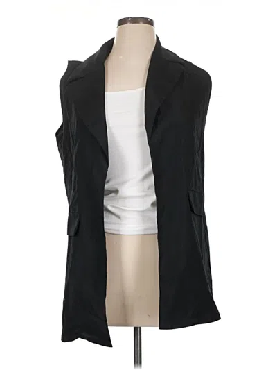 Pre-owned Unbranded Tuxedo Vest In Black