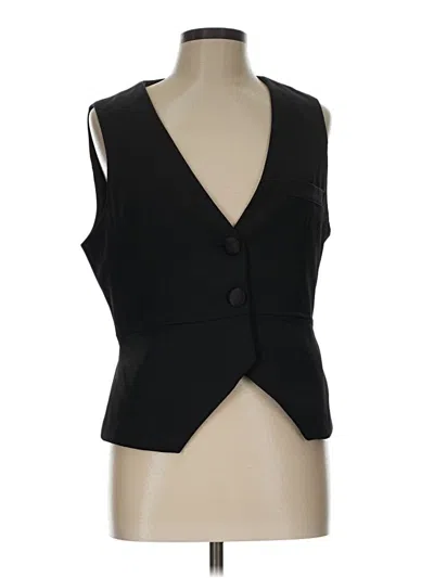 Pre-owned Unbranded Tuxedo Vest In Black