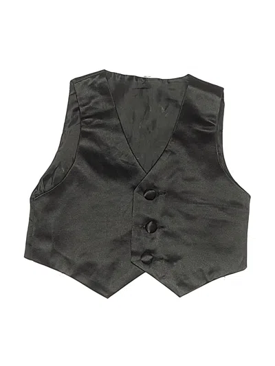 Pre-owned Unbranded Kids' Tuxedo Vest In Gray
