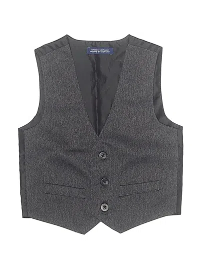 Pre-owned Unbranded Kids' Tuxedo Vest In Gray